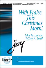 With Praise This Christmas Morn SATB choral sheet music cover